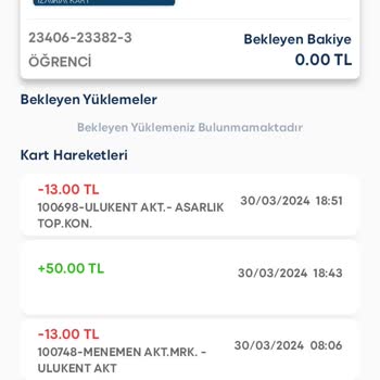 İzmir Büyükşehir Belediyesi Öğrenci Kartım Tam Alıyor