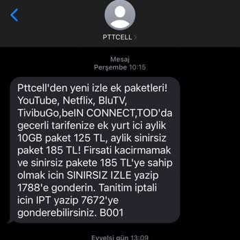 Pttcell'DEN Gizli Ve Fahiş Zam
