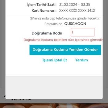 Ziraat Bankası Ziraat SMS Onay Kodu Gelmiyor