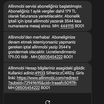 Allinmobi Turkcell Bayisi Para İadesi