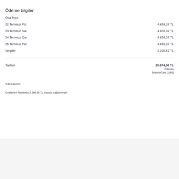 Hotels.com. Ücret İadesi Yapamıyor