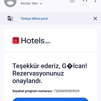 Hotels.com. Ücret İadesi Yapamıyor