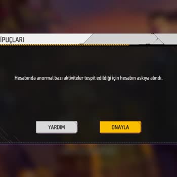 Garena Free Fire Hesabının Açılması Ve Geri Verilmesi Uıd:3390979621