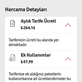 Vodafone Fatura Sorunu Güncel Tutar