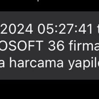 Microsoft 36 Kartımdan 2 Kere Para Çekti!
