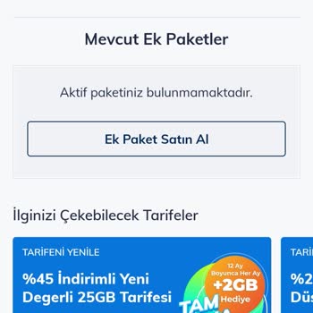Türk Telekom'un Operatörü Tarife Değişikliği Yapmış