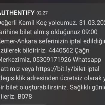 Kamil Koç Çok Büyük Mağdur Edildim!