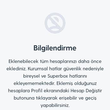 Turkcell Superonline Uygulamada Göremiyorum