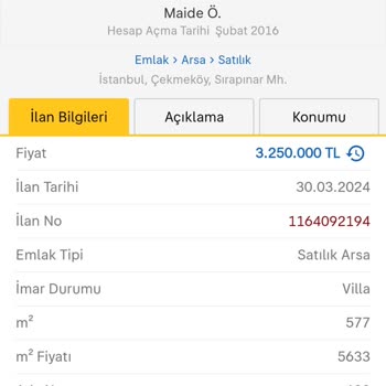 Sahibinden.com'da Bulunan Sahte İlan