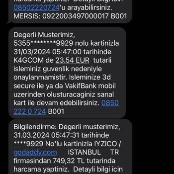 iyzico Şikayet Var