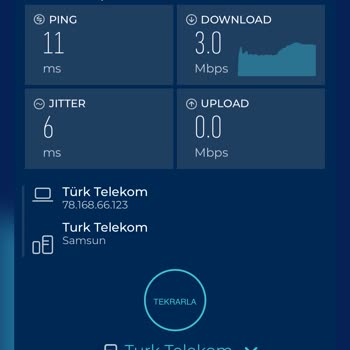 Türk Telekom'da Beklenen Hızın Çok Altında İnternet!