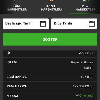 Dinamobet 84,500 Lira Kaybımı Vermiyor