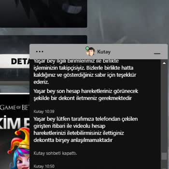 Gameofbet Bir Pişmanlıktan Ötürü