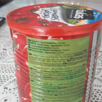 Tukaş Salçanın Renginin Koyuluğu