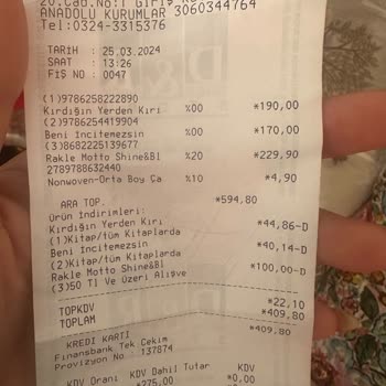 D&R İnternet Satışı Ve Mağaza Satışı Farkı