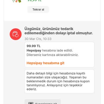Hepsiburada Markası Mağduriyetim Konusunda Yardımcı Olmuyor