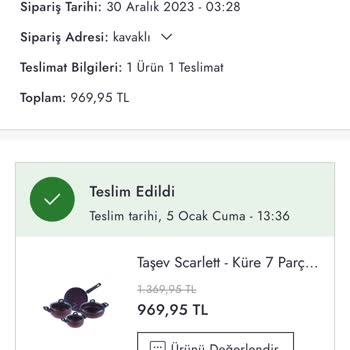 Taşev Tencerenin İç Tabanı Soyuldu