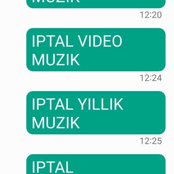 Turkcell Fizy Star Aboneliği İptali
