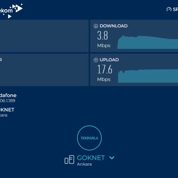Vodafone Evde İnternet Hız Ve Kopma Sorunu