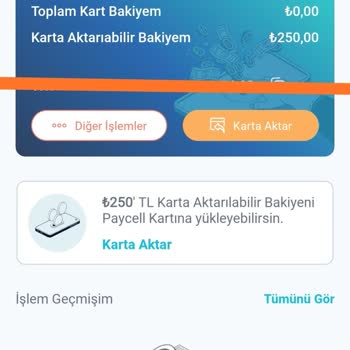 Turkcell Paycell Kullanılabilir Limit Sorunu