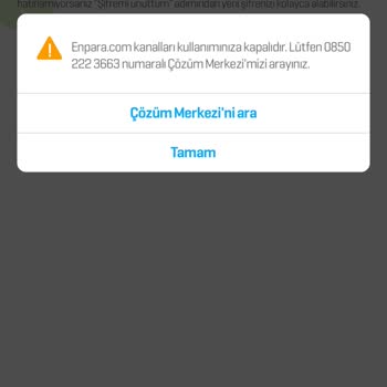 Enpara'nın Hesabıma Durduk Yere Bloke Koyup Paramı İçeride Tutması