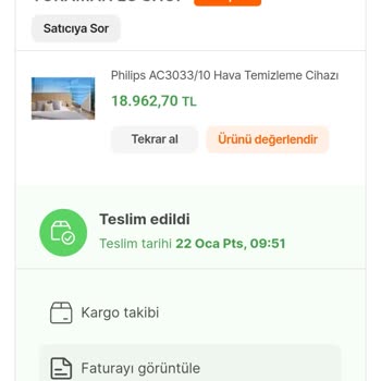 PHILIPS Ev Aletleri Philips Hava Temizleyici - 3000i Series Pis Koku Yayıyor