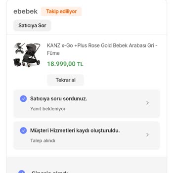 ebebek Hepsiburada Daha Kargoya Verilmeyen Ürünün İptalini Sağlamıyor