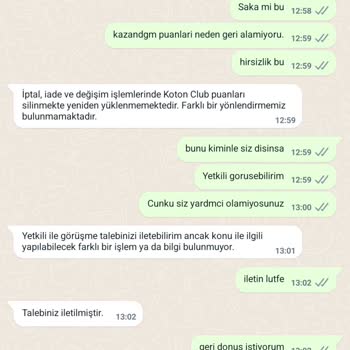 Koton Puan Paramı Aparıyor