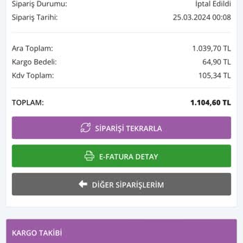 Senin Farkın İade Talebi İstiyorum