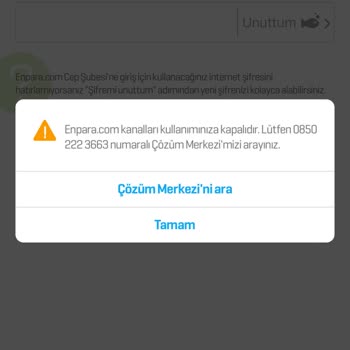 Enpara Hesabıma Giremiyorum Bloke Oldu