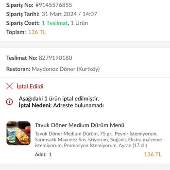 Trendyol Paramı İade Etmiyor