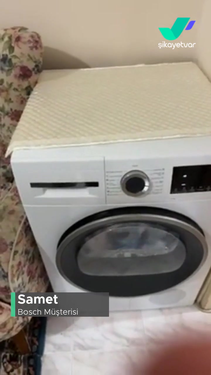 Bosch Kurutma Makinesinde Olmaması Gereken Ses! videonun kapak resmi