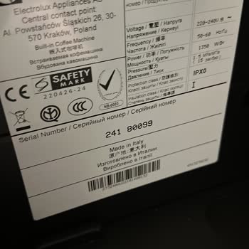 Electrolux Kahve Makinemiz 1 Yıldır Çözülemiyor