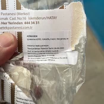 Petek Pastanesi (İskenderun) Son Kullanma Tarihi