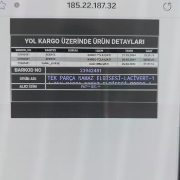 Yol Kargo Gelmeyen Kargo Dağıtımda Kaybolan Kurye