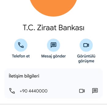 Ziraat Bankası Ziraat Müşteri Hizmetleri