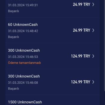 Midasbuy Uc Gelmedi S