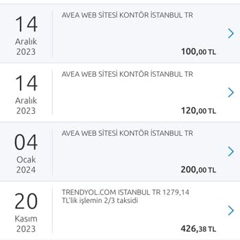 Yapı Kredi Bankası Avea Web Sitesi Kontör