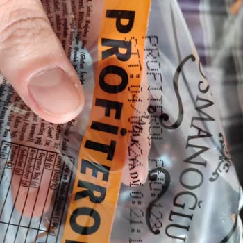 BİM Osmanoğlu Profiterol Tatlısı Bozuk Çıktı