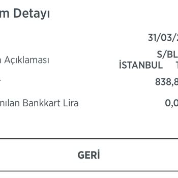 Blu TV Habersiz Ve Onaysız Kredi Kartından Ücret Tahsil Etmesi.