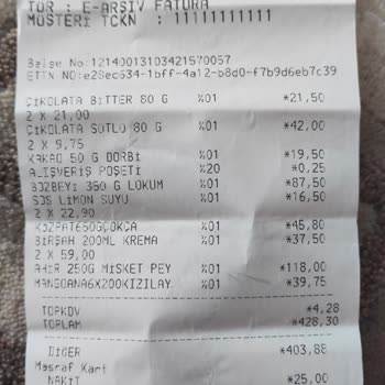 A101 Kurumsallık Dışı Davranış.