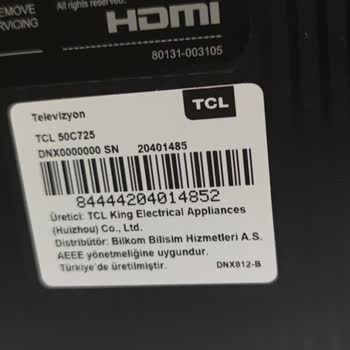 TCL Telefon TCL Yazılım Problemi