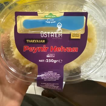 Üstatlım Şok Market Peynir Helvası Mağduriyeti