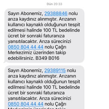 Kablo Net TÜRKSAT Haksız Servis Ücreti
