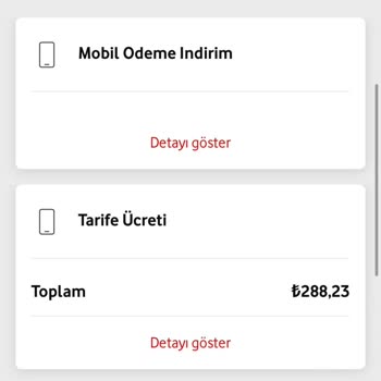 Vodafone'un Kafasına Göre Fatura Kesmesi