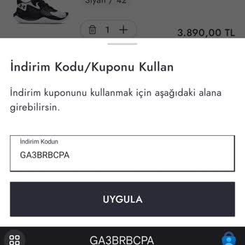 Boyner Çark İndirimi Kullanılmıyor