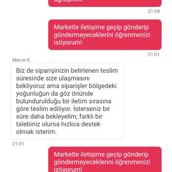 Yemeksepeti Yardım Merkezi İşini Yapmıyor!