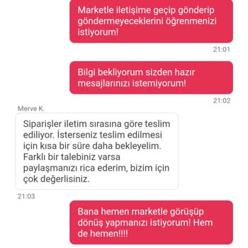 Yemeksepeti Yardım Merkezi İşini Yapmıyor!