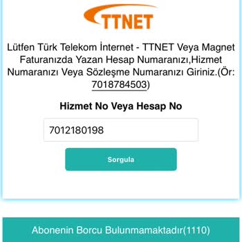 Türk Telekom Fatura Borcu Ödedim Fakat Açılmadı
