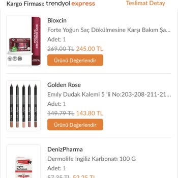İkoncan Trendyol Eksik Yanlış Ürün